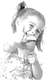 Girl Eating Ice Cream Png & Free Girl Eating Ice Cream.png ...
