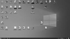 Windows 10 desktop icons are disordered when an external display ...
