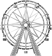 Ferris wheel, giant wheel PNG | PNGWave